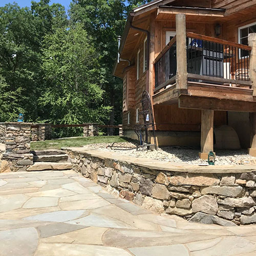 custom rock wall company north nj best rock wall company in sussex county nj