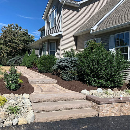 paver walkway and steps north nj best paver walkway and stair company in sussex county nj